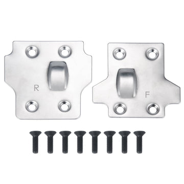 MORLORDY RC Steel Front and Rear Skid Plate for 1/8 Kraton Outcast Senton Talion Typhon BLX Truck Upgrades
