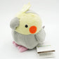 TSTADVANCE Soft and Downy Medium Bird Stuffed Toy Doll - Cockatiel Grey - Polyester - Model 43383-81