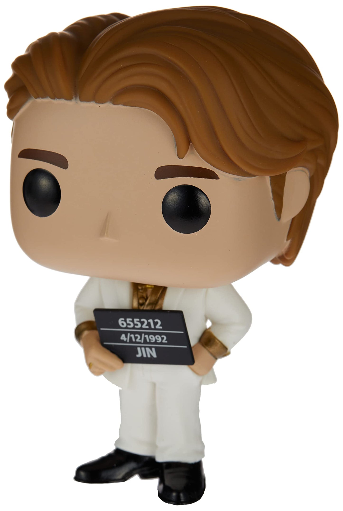 Funko Pop! Rocks BTS Jin Vinyl Figure - Standard Multicolor Collectible Model 64292