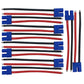 5Pairs EC3 Plug Connector Female and Male Deans with 14AWG 10cm Silicon Wire for RC Lipo Battery Cable Drone