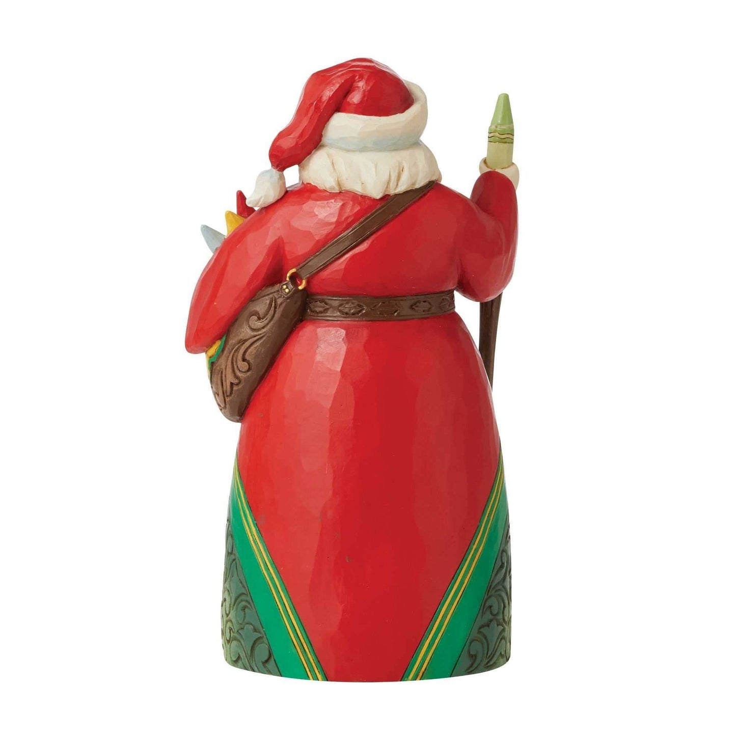 Enesco Crayola By Jim Shore Crayola Santa With Sled Scene Figurine