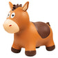 Playzap Bouncy Animal, Bouncing Jumping Horse Animal Hopper Hopping Toys, Inflatable Bouncy Ride On Toy For Kids/Toddlers/Children (Pump Included)