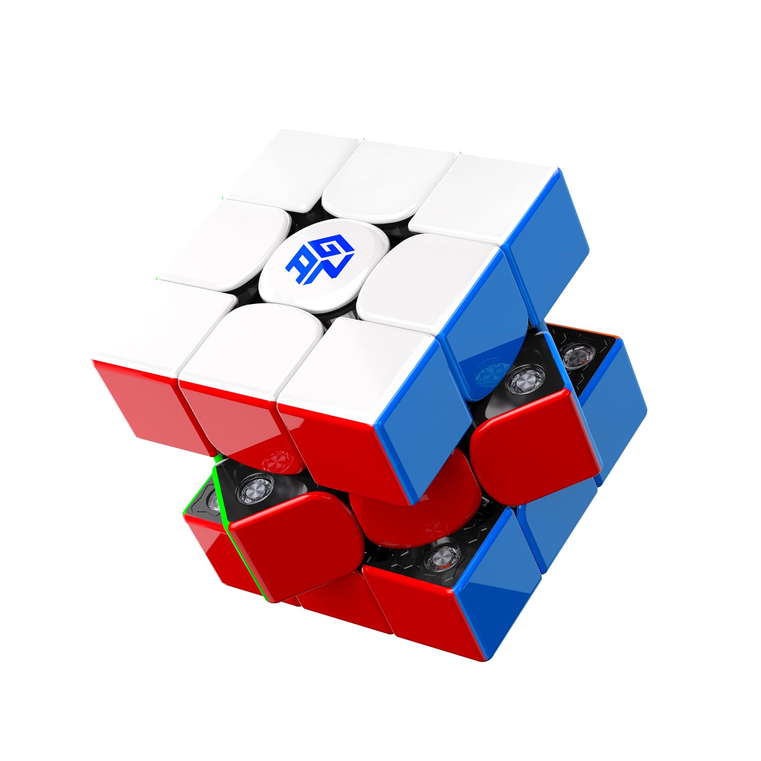 GAN V100 Maglev UV Speed Cube 3x3 Magnetic, Omni-directional Positioning 64g Lightweight Speedcube Brain Teaser Puzzle Fidget To