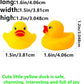 Dztian 51-Pieces Float & Squeak Mini Rubber Duck Baby Bath Ducky Sound Showertoys For Kids Celebrate The Joy Of The Children