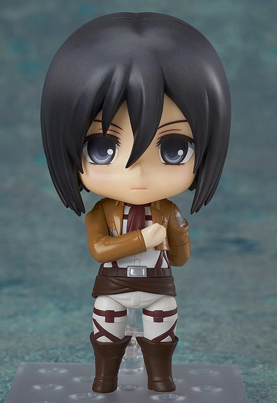 Good Smile Attack On Titan: Mikasa Ackerman Nendoroid Action Figure, Multicolor