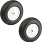 Heyiarbeit 4'' Rc Model Airplane Foam Wheel Super Light Tire And Wheel Sets For Rc Airplane Pu Sponge Tire With Plastic Hub 2 Pc