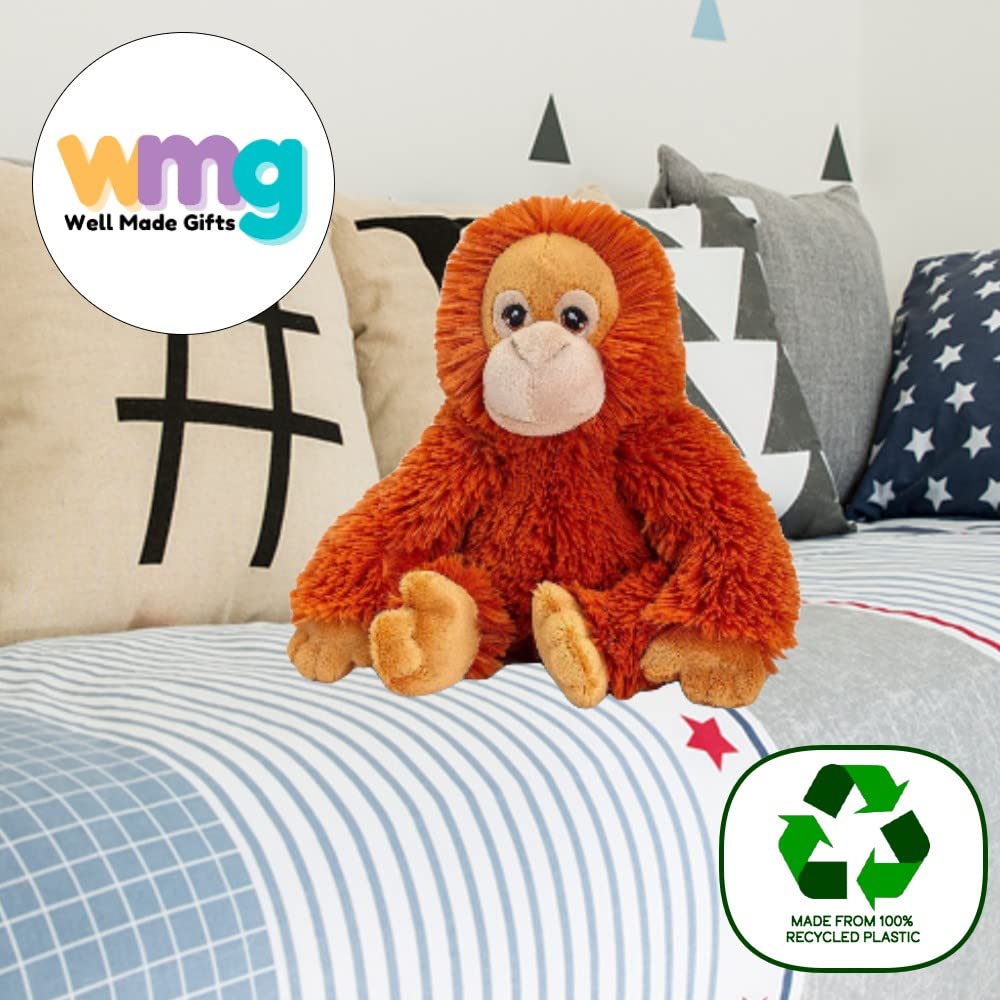 Deluxe Paws 100% Recycled Plush Eco Toys (Orangutan)