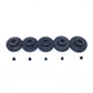 KingVal Replacement 5PCS M1 8mm 28T 29T 30T 31T 32T Steel Pinion Motor Gear Compatible with 1/5 RC Car Brushed Brushless Motor