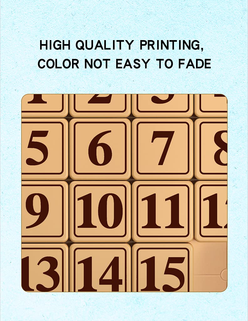 Cuberspeed Magnetized Klotski Puzzle Slide Number Puzzle Puzzle Brain Teasers Toy Tangram Jigsaw Intelligence 15 Klotski Puzzle