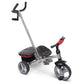 Huffy Malm Luxe 4-in-1 Canopy Trike with Push Handle, Cup Holder & Rear Storage Red