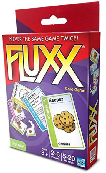 Looney Labs Fluxx Simplified Edition Card Game - Unique Rules for 2-6 Players