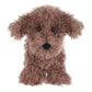 Apricot Lamb Toys Plush Dark Brown Poodle Dog Puppy Stuffed Animal Soft Cuddly Perfect For Child 8.3 Inches