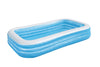 Bestway Inflatable Family Pool, 10 X 6 X 22/3.05M X 1.83M X 56Cm, Outdoor Garden Pool, Capacity : 1161L