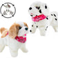 Haktoys 2-Pack Flip Over Puppy Battery Operated Somersaulting, Walking, Sitting, Barking Plush Cute Little Toy Dog Great Gift For Animal And Pet Loving Toddlers And Kids