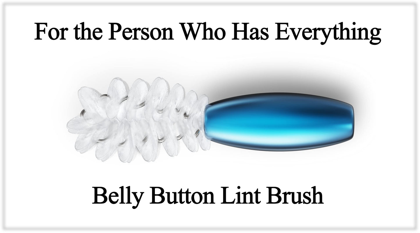 Gift For Husband By Aliza | Belly Button Lint Brush – Funny Christmas Gag Gift For Adults - White Elephant Gifts, Secret Santa Gifts, Stocking Stuffers For Men, Boyfriend, Friend