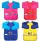 Bahaby Kids Art Smocks 4 Pack Painting Apron Waterproof Artist Smock With Long Sleeve And 3 Pockets For Age 3-8 Years