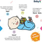 Baby K Baby Rattle Socks For Girls & Boys (Zoo Set) - Baby Toys 6-12 Months - Baby Wrist Rattles And Foot Rattles - Baby Toys Fo