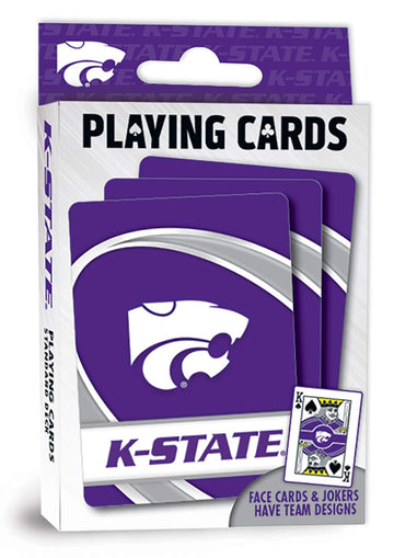 Kansas State Wildcats Playing Cards Logo