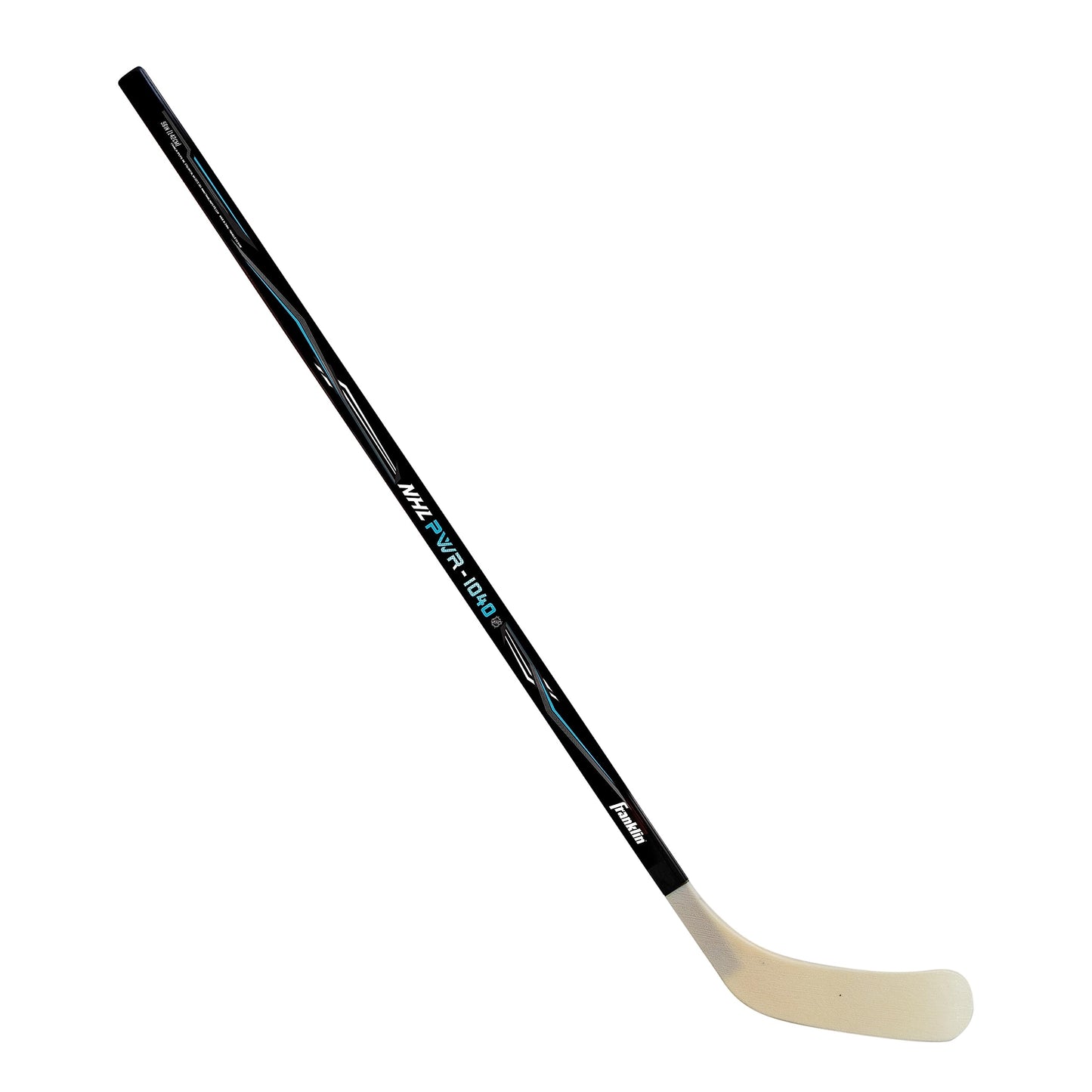 Franklin Sports Street Hockey Sticks - Youth Street Hockey Stick - Wood and Fiberglass Shaft - ABS cutting edge - 56 Right Handed