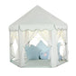 Princess Castle Tent for Girls Fairy Play Tents for Kids Blue Hexagon Playhouse with Fairy Star Lights Toys for Children or Toddlers Indoor or Outdoor Games (Green Princess Tent)