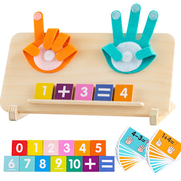Montessori Toys For 3 4 5 Year Old,Preschool Learning Toys For Toddlers Age 2-4,Educational Math Manipulatives Number Counting B