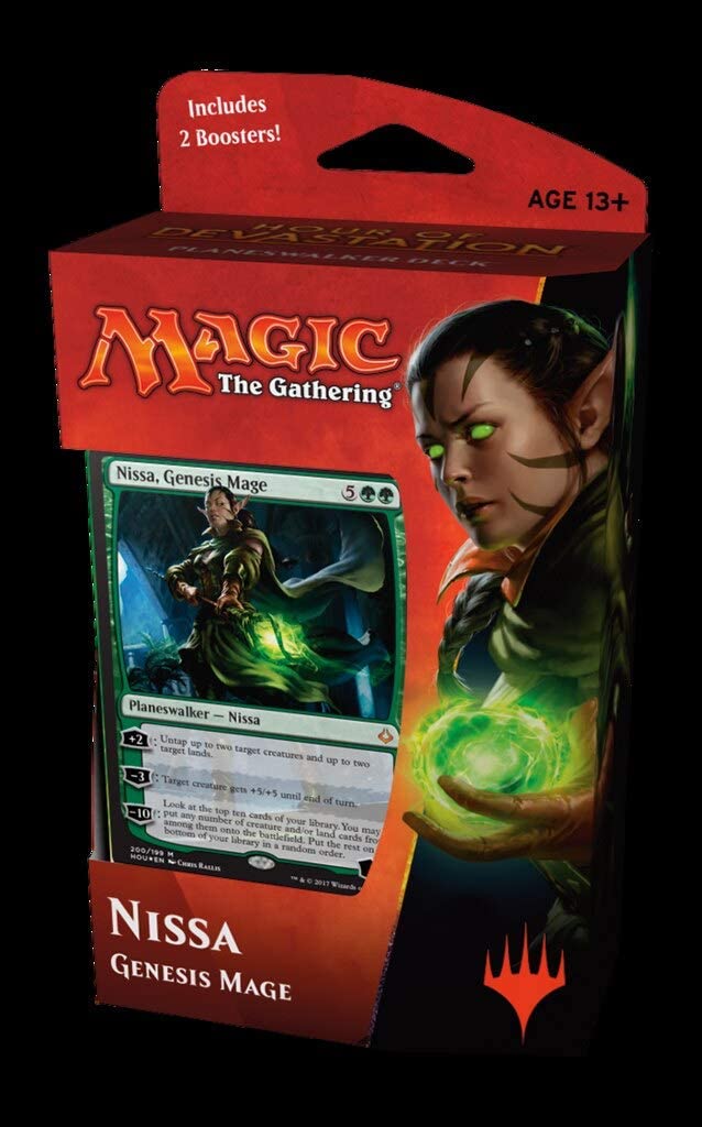 Hour Of Devastation Planeswalker Deck - Nissa Genesis Mage