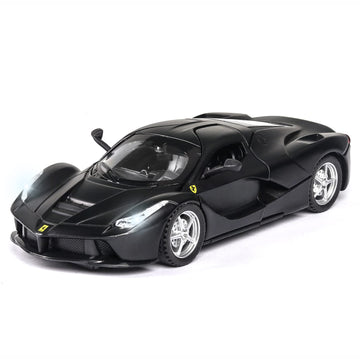 Alloy Collectible Ferrari Race LaFerrari Pull Back Vehicles Diecast Cars Model with Lights and Sound