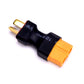 LINSYRC 2 Pairs XT60 to T-Plug Connector RC Male Female Adapter for RC Car Plane Lipo Battery ESC