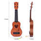 Yezi Kids Toy Classical Ukulele Guitar Musical Instrument, Brown