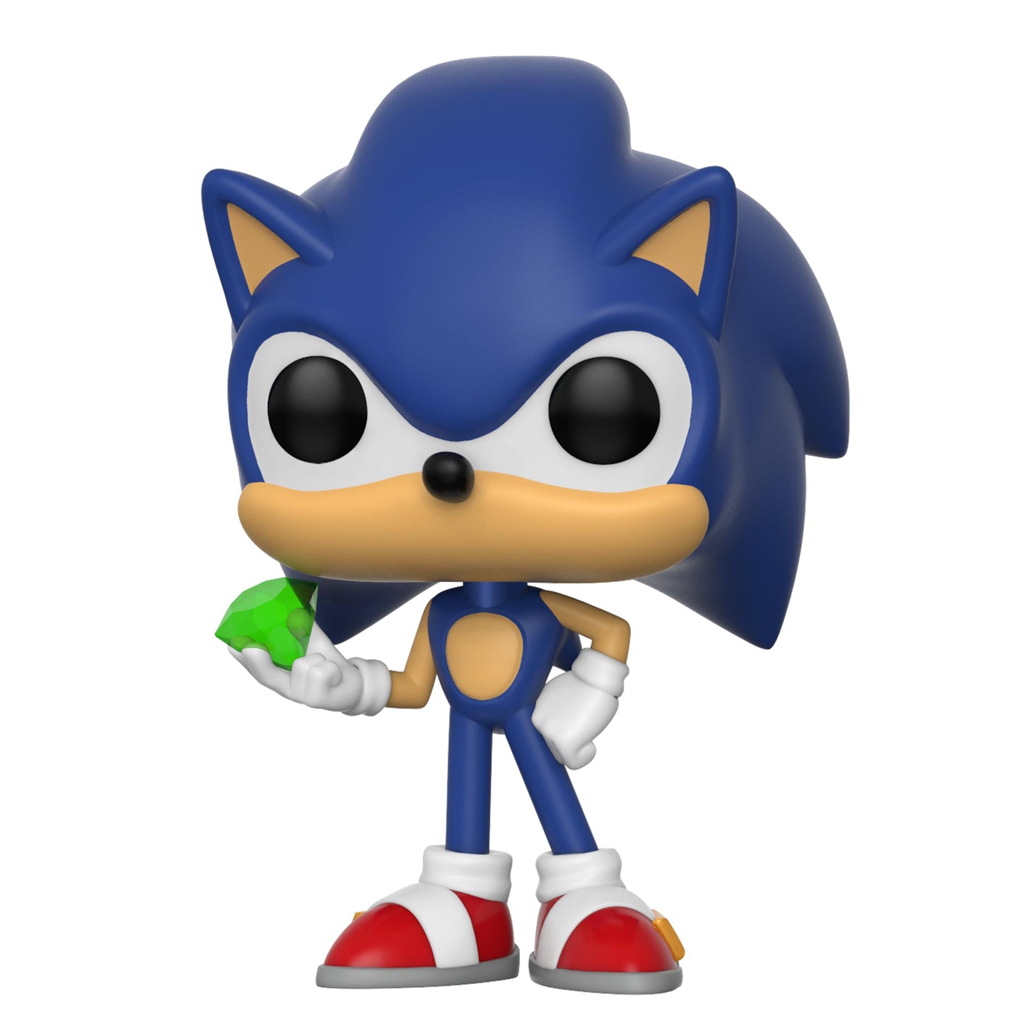 Funko Pop! Games: Sonic - Sonic With Emerald Collectible Toy, Blue