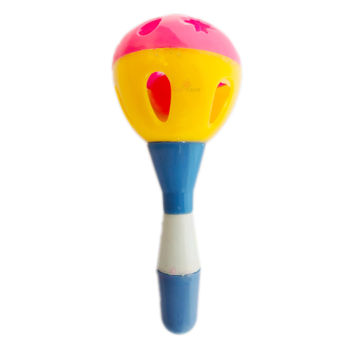 Rosefair Baby Rattles Toys Set, Infant Grab Shake Rattle, Sensory Teether, Development Learning Music Toy, Newborn Gift 012 Mon