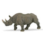 Papo Black Rhinoceros Toy Figure  Gray