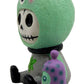 Atlantic Ebros Furry Bones Ufo Et Zorg Alien Costume Skeleton Monster Collectible Figurine 3.25' H Furrybones Decor Toy Sculpture
