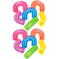 The Dreidel Company Plastic Coil Spring, Super Long, Variety Of Colors, Goody Bag Fillers, Party Favor For Kids, 4'' (12-Pack)