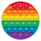 Pop-N-Teach Alphabet Pop It Rainbow Fidget Toy With Letters - 1St Grade Classroom Must Haves- Round Bubble Abc Pop Its - Popits For Kids - Toddlers Poppers Sensory Learning Toy