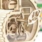 Wise Elk Snail Wooden Mechanical Model Kit