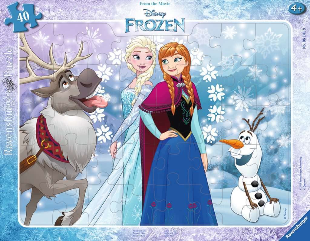 Ravensburger Frozen - Anna And Elsa Jigsaw Puzzle (40 Piece)