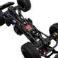 GLOBACT Stainless Steel Center Drive Shaft for 1/18 RC Crawler TRX4M Upgrades Accessories (Black 2Pcs)