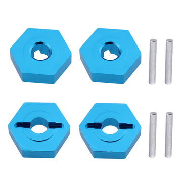 Hobbypark 7mm to 12mm Aluminum Wheel Hex Convert Adapter Hub 1/18 Turn 1/10 for Wltoys A949 A959 A969 A979 K929 RC Car Upgrade P