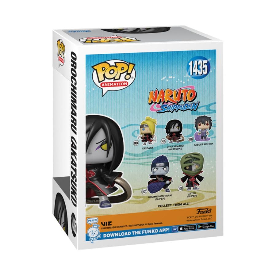 Funko Pop Naru Poultice Den Orochimaru (Akatsuki) Metac #1435 Pop Excushive Ejichia