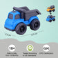 Aigitoy Toddler Car Toys For 3 4 5 Year Old, Bpa Free, Phthalates Free, Pvc, Dump Truck, Mixer Cement, Easter Basket Christmas B