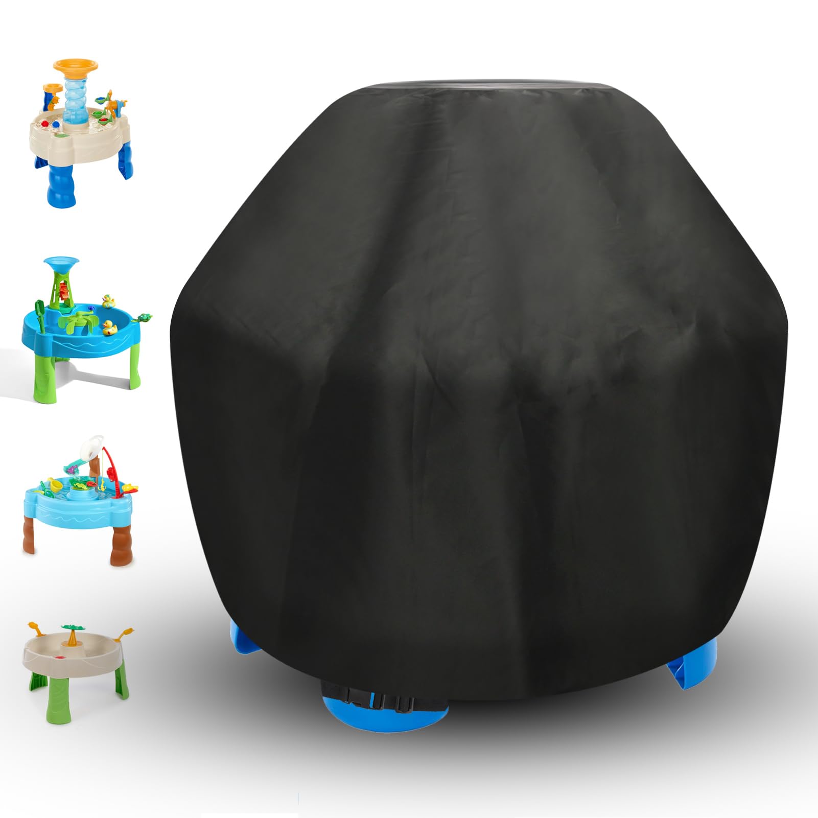 Strifuture Kids Water Table Cover - Outdoor Water Table for Little Tikes Showers Splash Tower Water Table, Outdoor Toy Cover, Wa