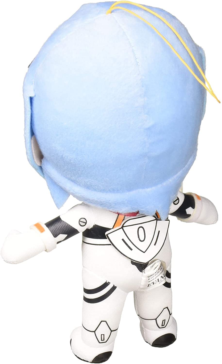 Great Eastern Evangelion GE-52302 8 Rei Plugsuit Stuffed Plush Toy - Multi-Colored, Collectible Plushie for Fans