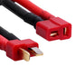 Hobbypark RC Battery/Charger Adapter Connector for Traxxas to Deans T Plug, 12AWG Wire, Model 66-9154