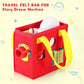 Pisosn Portable Carrying Case Compatible With Little Tikes Story Dream Machine Starter Set (Red)