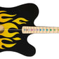 Tinkertar - Flame Electric Guitar - The Easiest Way To Start And Learn Guitar - 1 Stringed Toy Instrument For Kids Perfect Intro