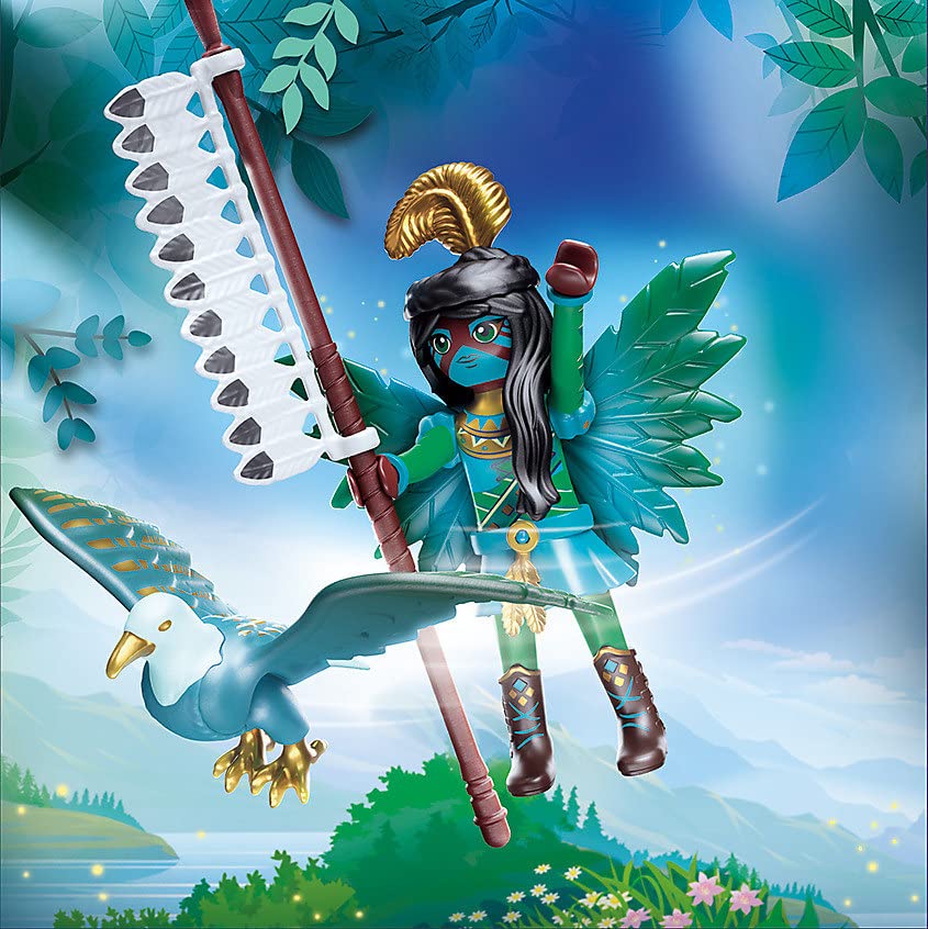 Playmobil Knight Fairy with Soul Animal, 2.95 Inch, Multicolor, Model 70802, Plastic