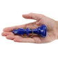 We Games Bulk Keychain Chess Set, 17 Blue Plastic Chess Pieces W/Chain, Key Ring, Cute Keychain Accessories, Keychain For Men, Car Keys Keychain