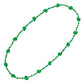 Blinkee Football Helmet Bead Necklaces Green Pack Of 12