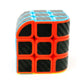 CuberSpeed 3X3 Carbon Fiber Speed Cube Penrose Model MF8824 - Stickerless Black Puzzle